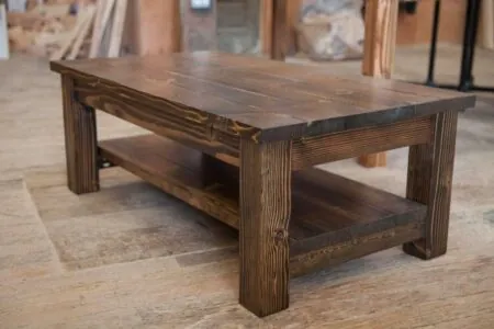 Farmhouse Coffee Table Rustic Coffee Table Solid Wood regarding Most Popular Rustic Coffee Tables - Home Interior & Exterior Design Ideas